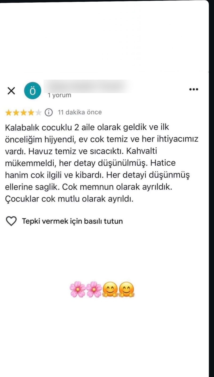 Nova Suit gerçek misafir yorumu 1