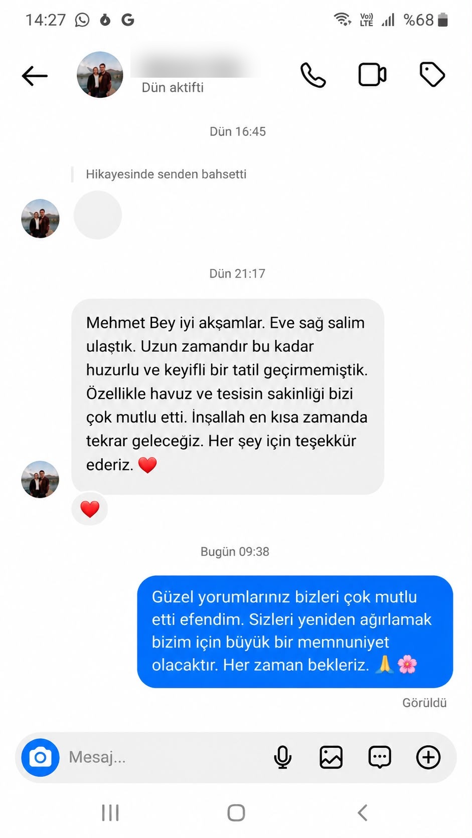 Nova Suit gerçek misafir yorumu 6